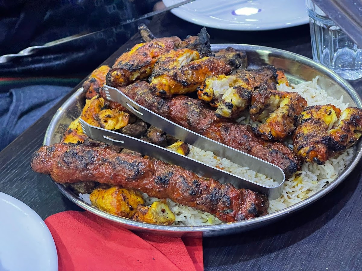 Peshawari chapal kebab portion